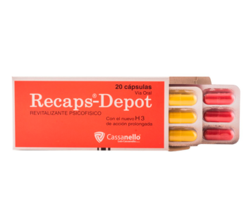 Recaps Depot. Capsulas Caja X 20