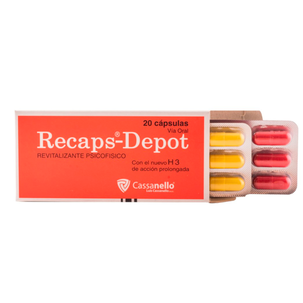Recaps Depot. Capsulas Caja X 20