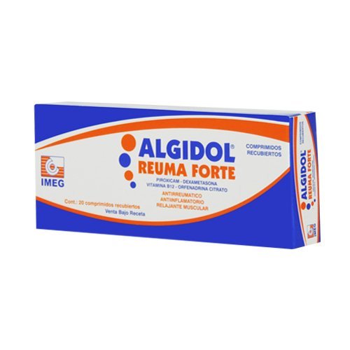 Algidol Reuma Forte Caja X 20 Comp. Rec.
