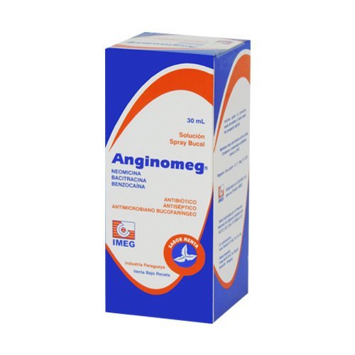 Anginomeg Spray Bucal X 30 Ml.