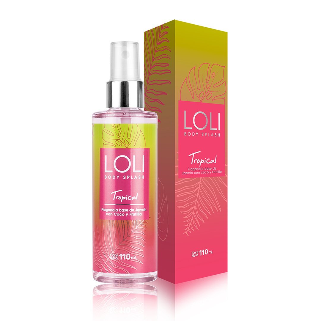 Loli Est. Body Splash Tropical  X 110 Ml