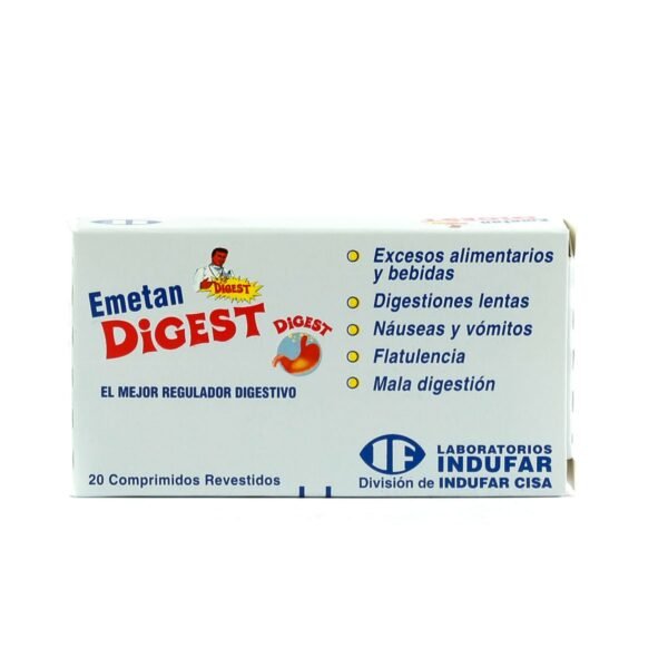 Emetan Digest Caja X 20 Comp.