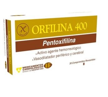 Orfilina 400 Caja X 30 Comp.Rec.