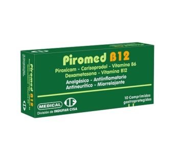 Piromed B12 Caja X 10 Comp.Gastroprot.