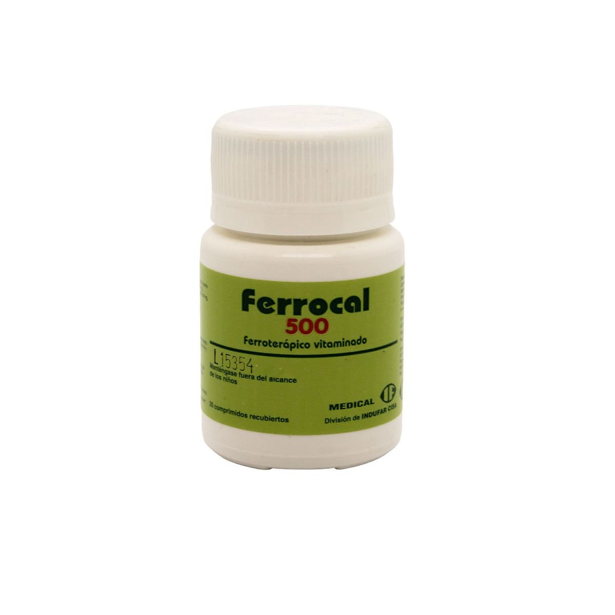 Ferrocal 500 Mg Caja X 20 Comp. – Farmatotal