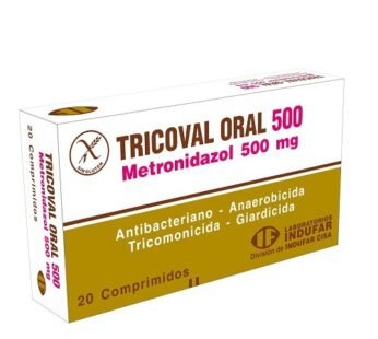 Tricoval Oral 500 Mg Caja X 20 Comp.