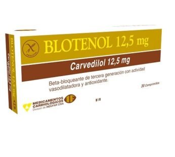 Blotenol 12.5 Caja X 30 Comp.Ran.