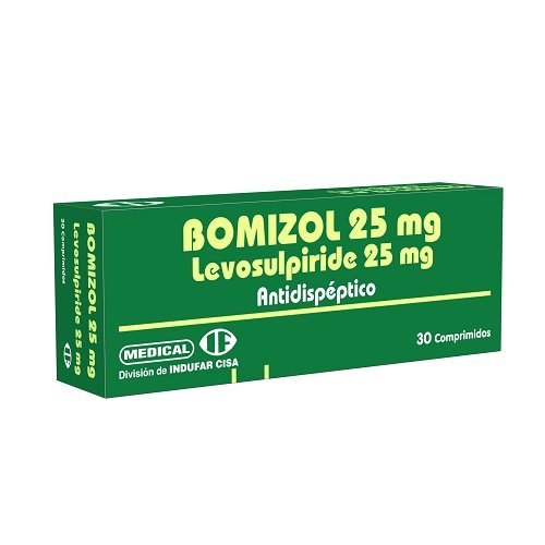 Bomizol 25 Mg Caja X 30 Comp.