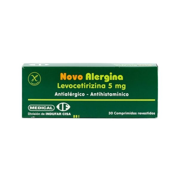 Novo Alergina 5 Mg Caja X 30 Comp.