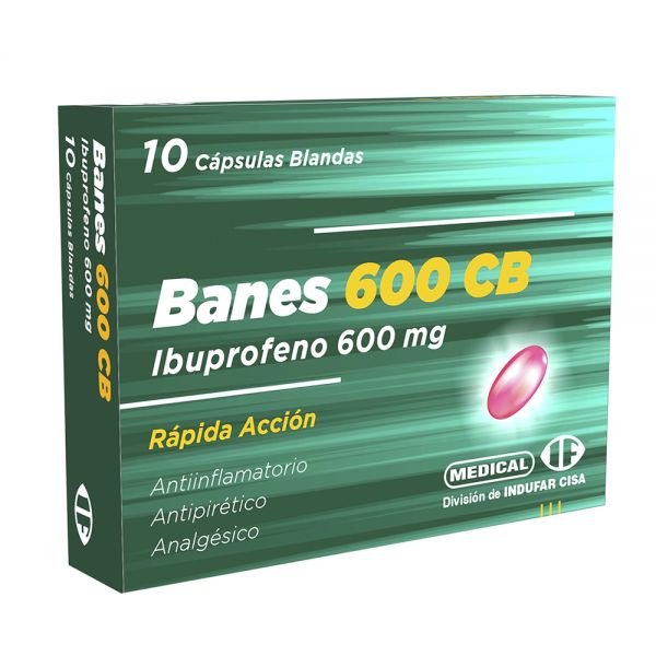 Banes 600 Cb Caja X 10 Caps.