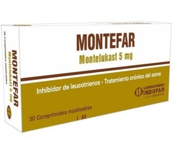 Montefar 5 Mg Caja X 30 Comp.