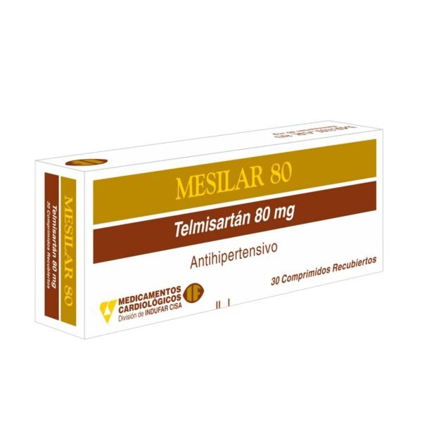 Mesilar 80 Mg Caja X 30 Comp. Rec
