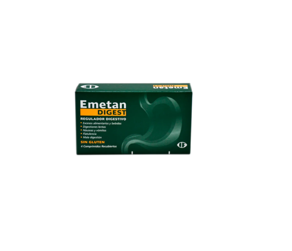 Emetan Digest Caja X 4 Comp.