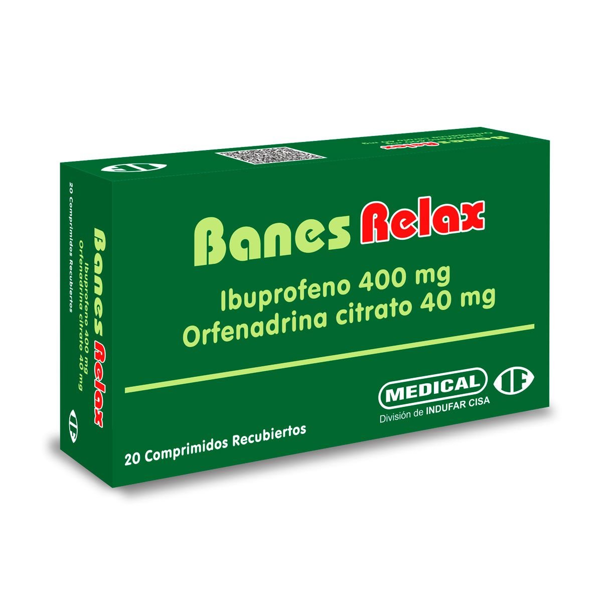 Banes Relax Caja X 20 Comp. Rec.