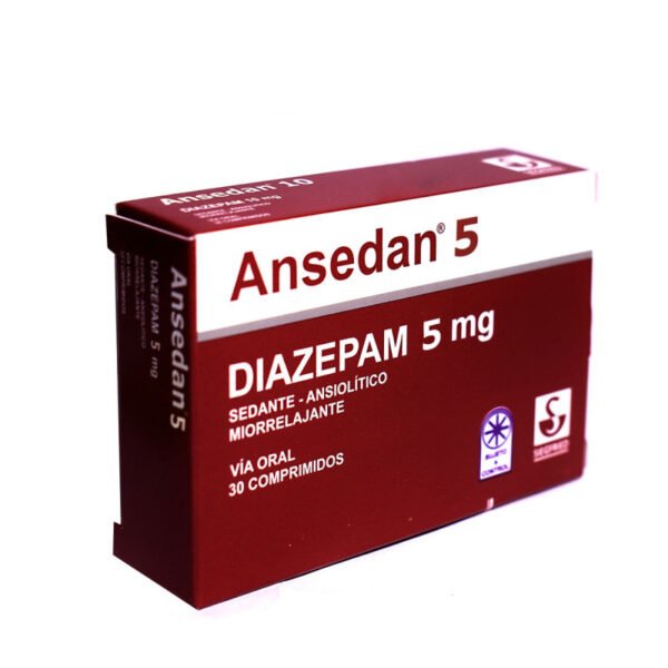 Ansedan © 5 Mg. Caja X 30 Comp.