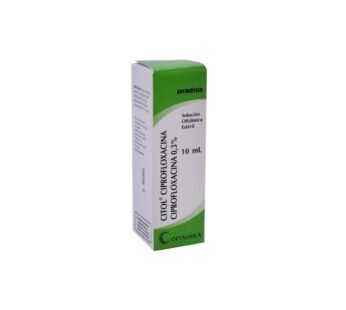 Citol Ciprofloxacina Solución Oftálmica X 10 Ml