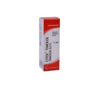 Citol Timolol 0.5% Gts Oft.  Fco  X 5 Ml