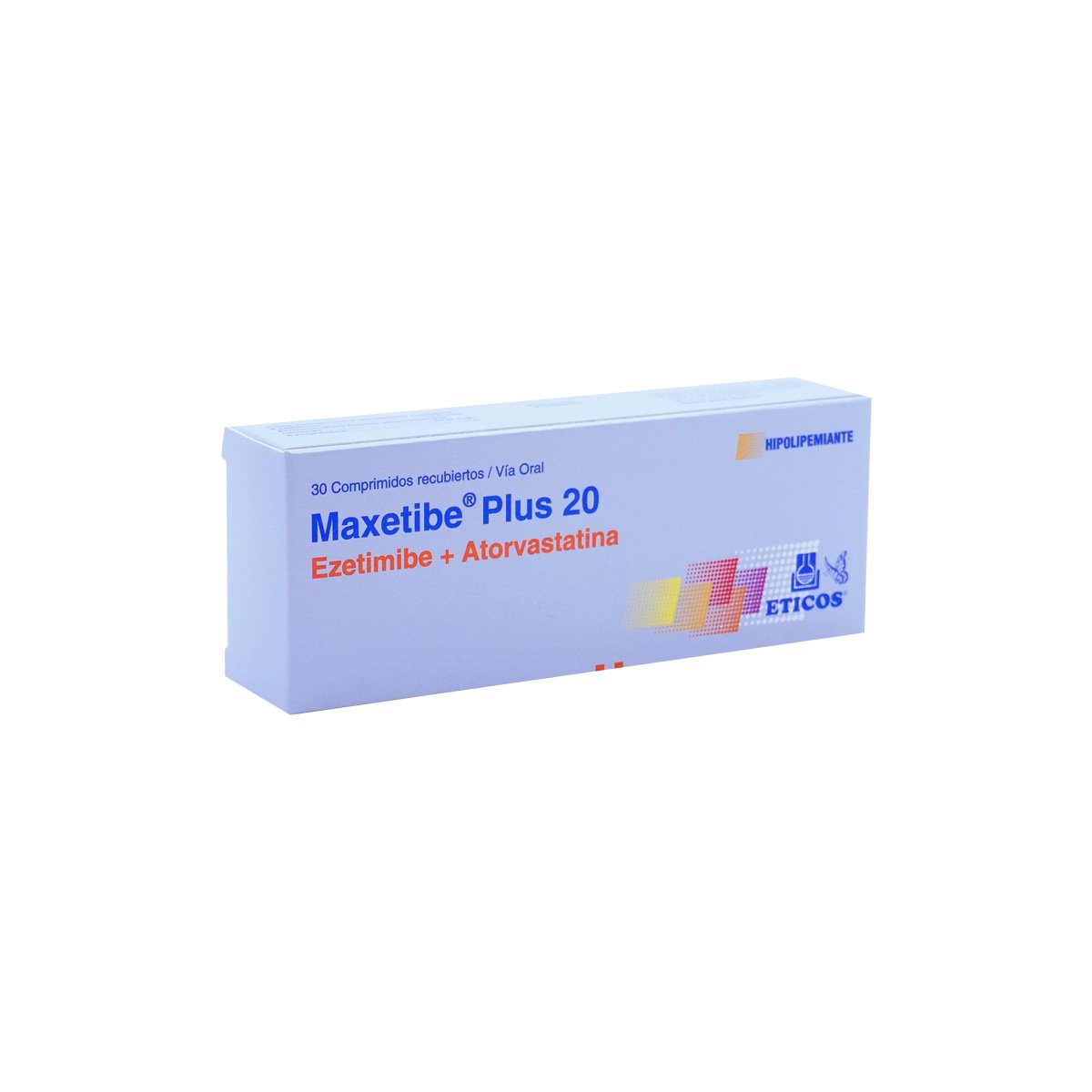 Maxetibe Plus 20 Mg. Caja X 30 Comp.Rec.