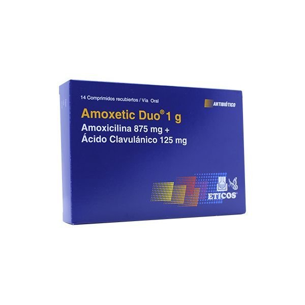 Amoxetic Duo Caja X 14 Comp. Rec.