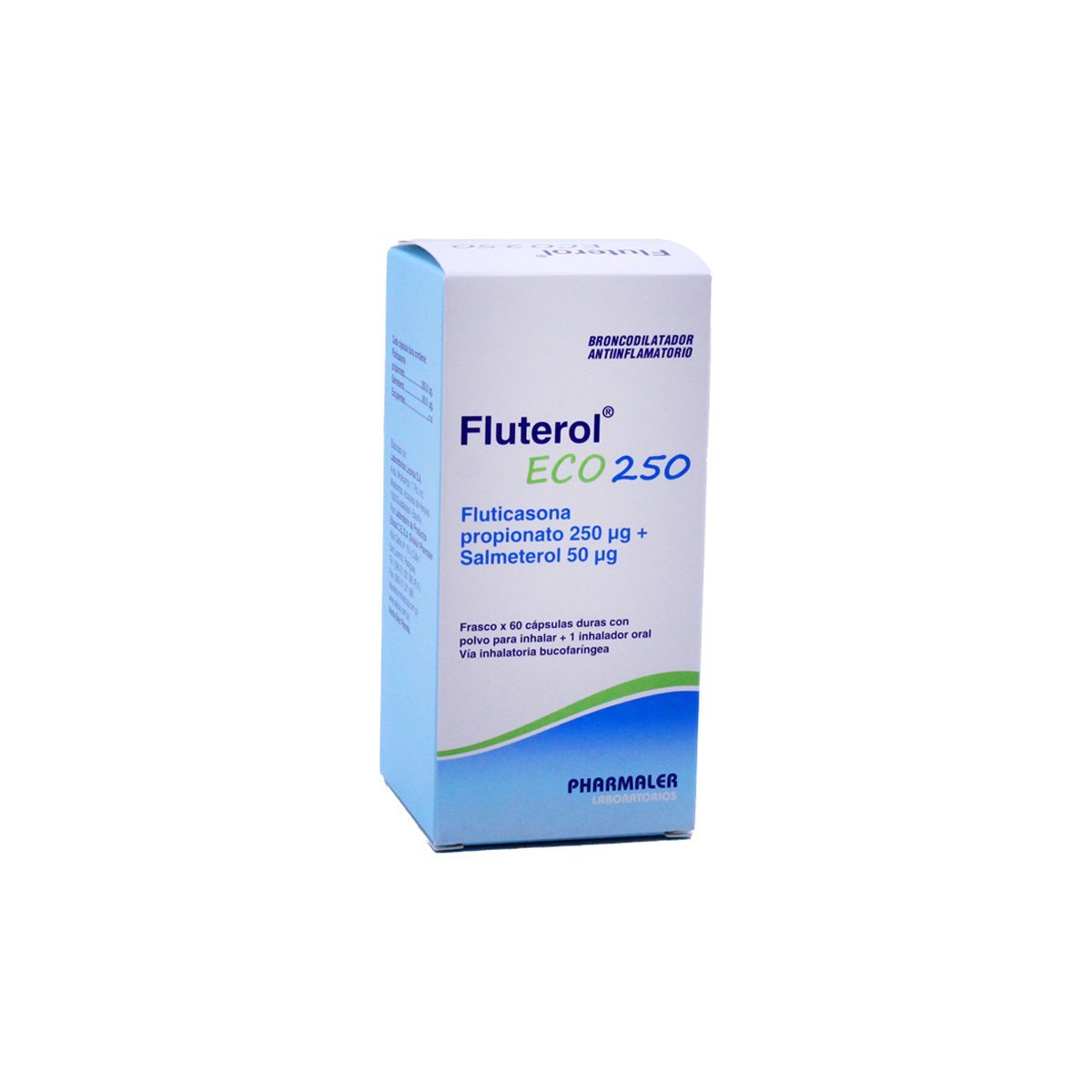 Fluterol Eco 250 Fco. X 60 Caps.