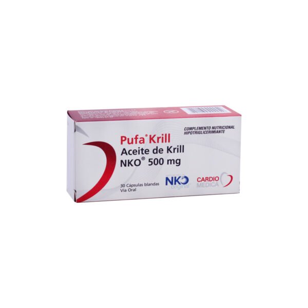 Pufa Krill 500 Mg Caja X 30 Caps.