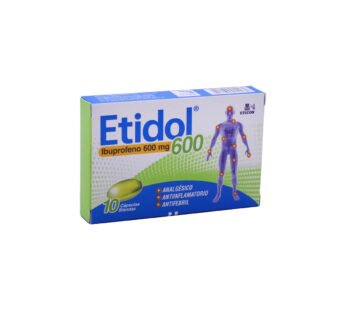 Etidol 600 Mg Caja X 10 Caps.