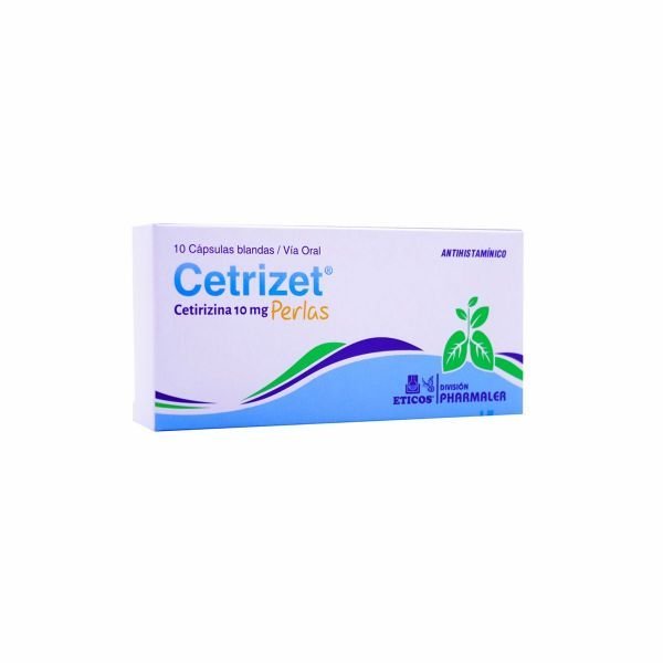 Cetrizet Perlas X 10 Caps. Blandas