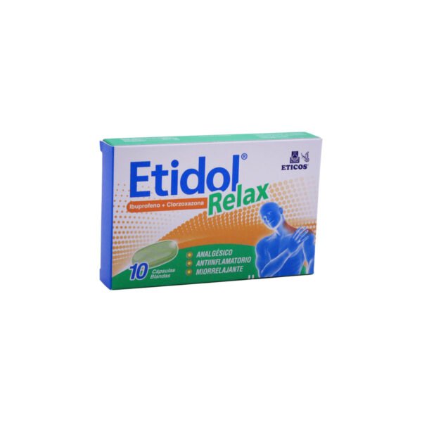 Etidol Relax Caja X 10 Caps. Blandas