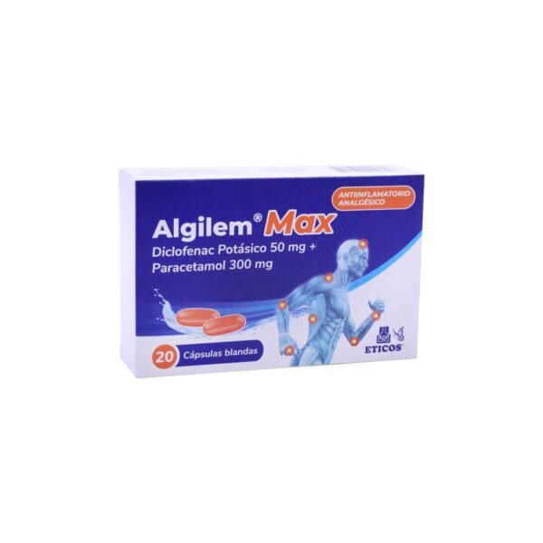 Algilem Max Caja X 20 Caps.
