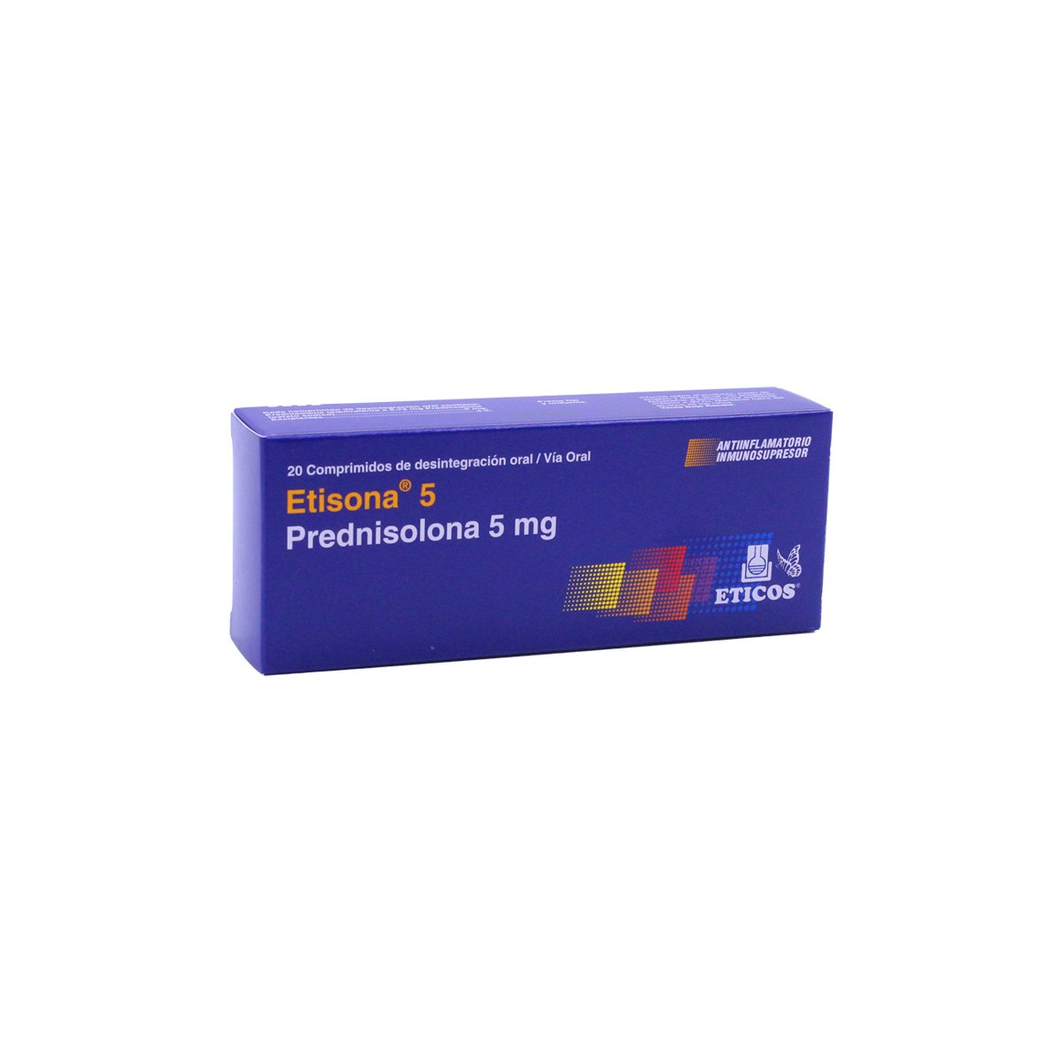 Etisona 5 Mg Caja X 20 Comp.