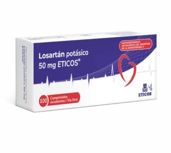 Losartan Eticos 50 Mg Tira X 10 Comp.