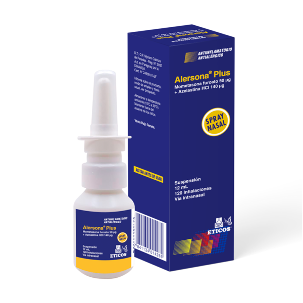 Alersona Plus Spray Nasal X 12 Ml.
