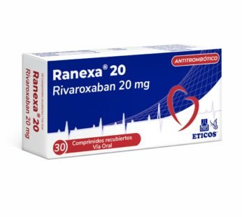 Ranexa 20 Mg Caja X 30 Comp. Rec.