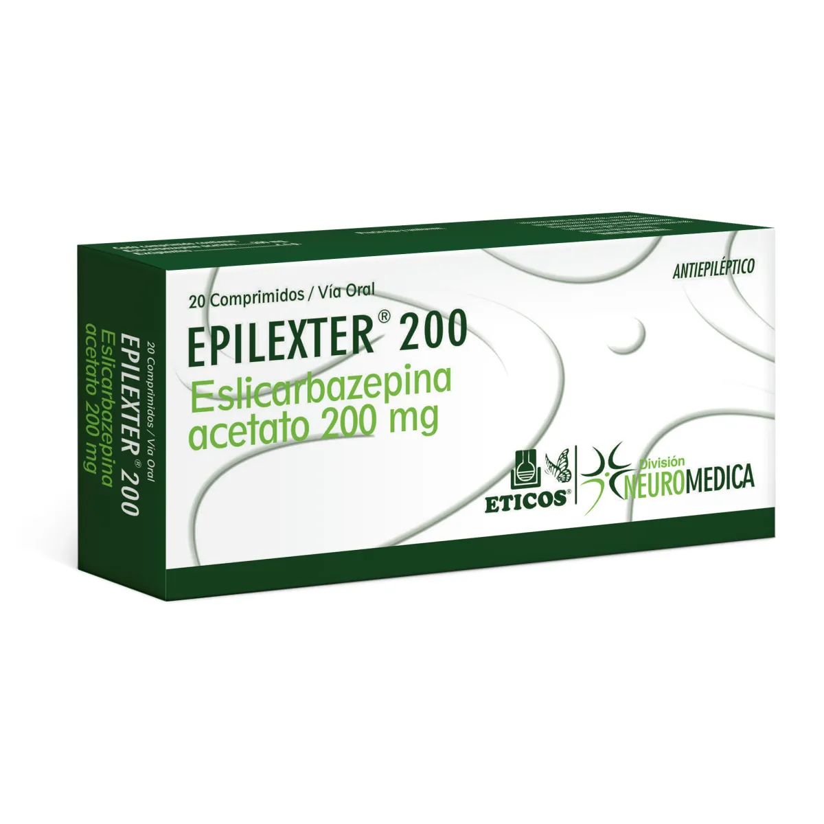 Epilexter 200 Mg Caja X 20 Comp