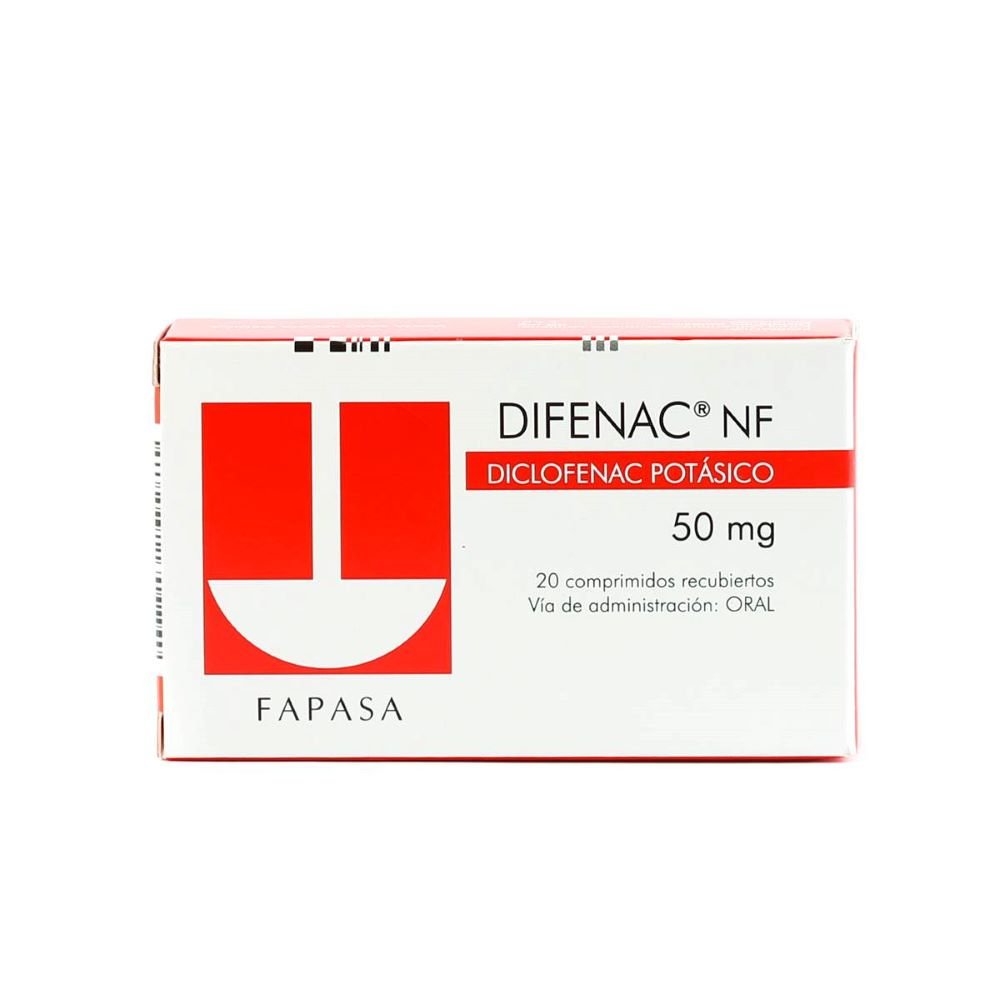 Difenac N.F. Caja X 20 Comp.Rec.