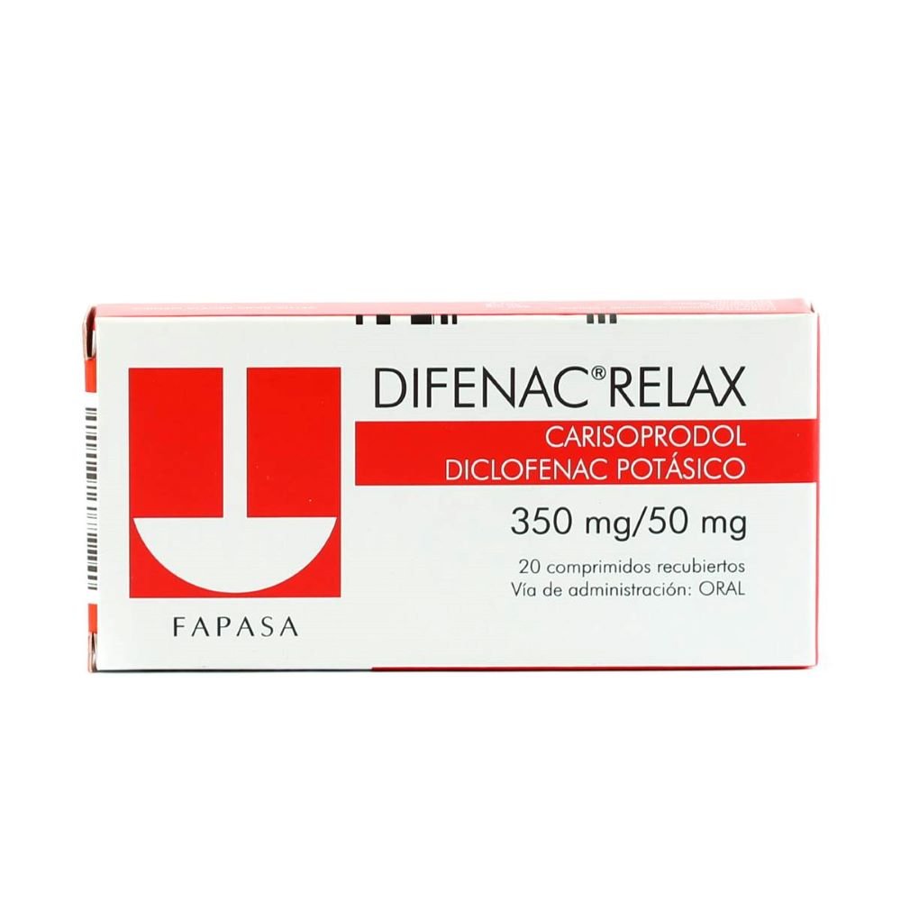 Difenac Relax Caja X 20 Comp.