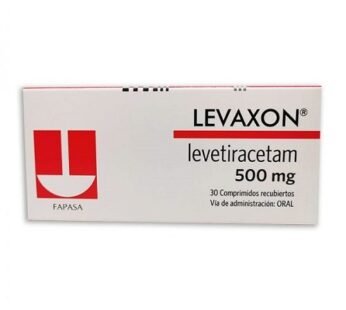 Levaxon 500 Mg Caja X 30 Comp. Rec