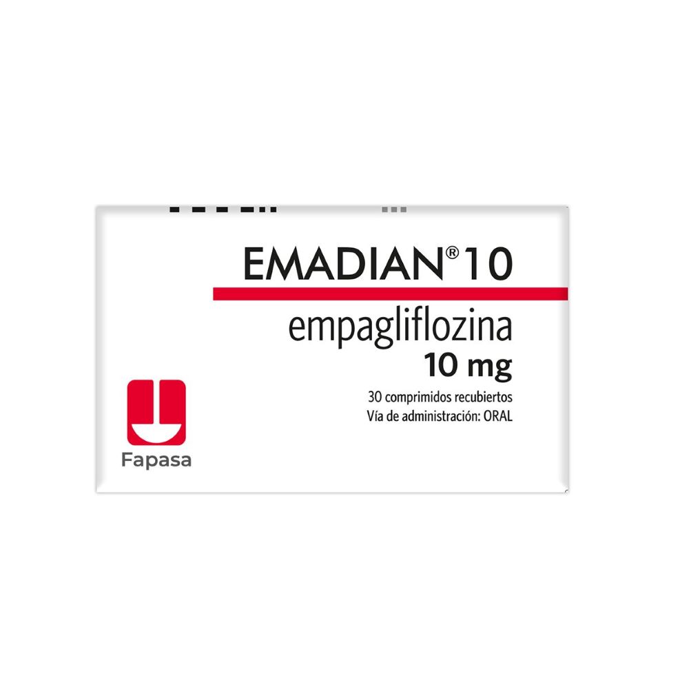 Emadian 10 Mg. Caja X 30 Compr.