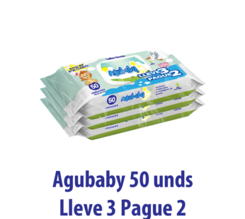 Agubaby Toallita Humeda 3 X 2.