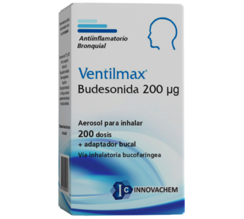 Ventilmax Aerosol P/ Inhalar X 200 Dosis