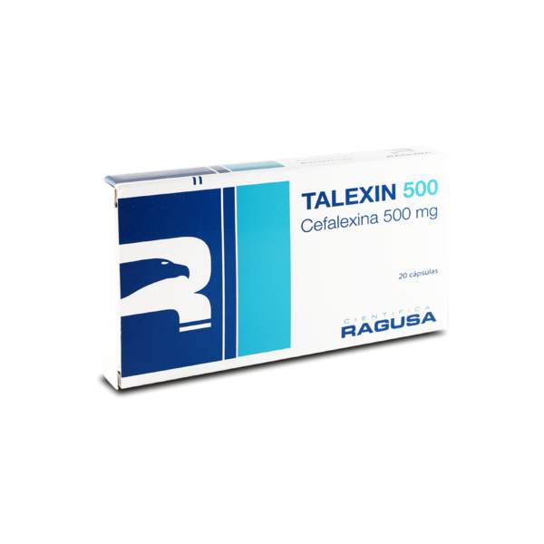 Talexin 500 Mg Caja X 20 Caps.