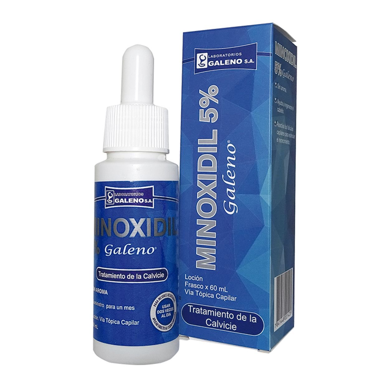 Minoxidil 5% Galeno Locion X 60 Ml