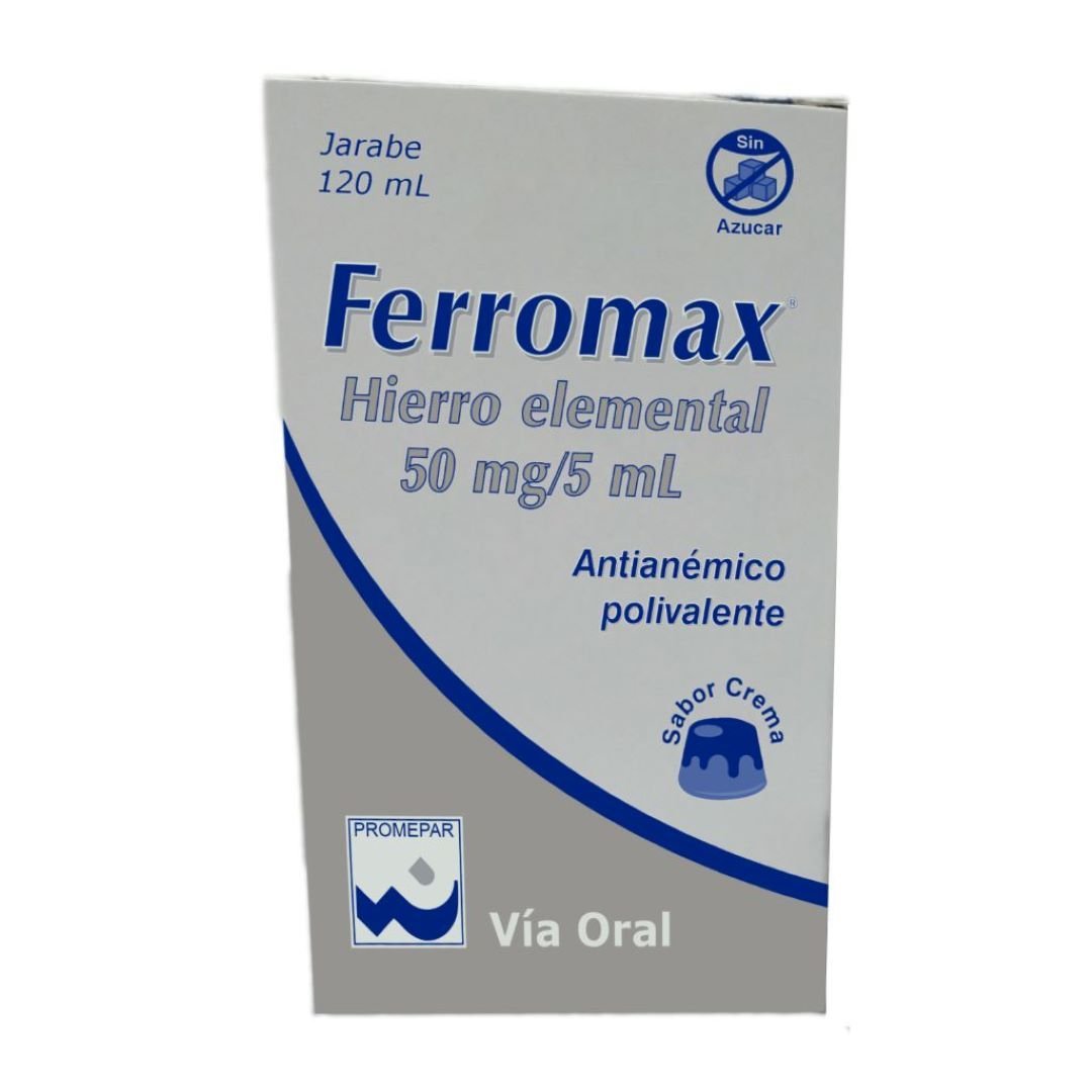 Ferromax Jarabe X 120 Ml Farmatotal Ferromax Jarabe X 120 Ml Farmatotal