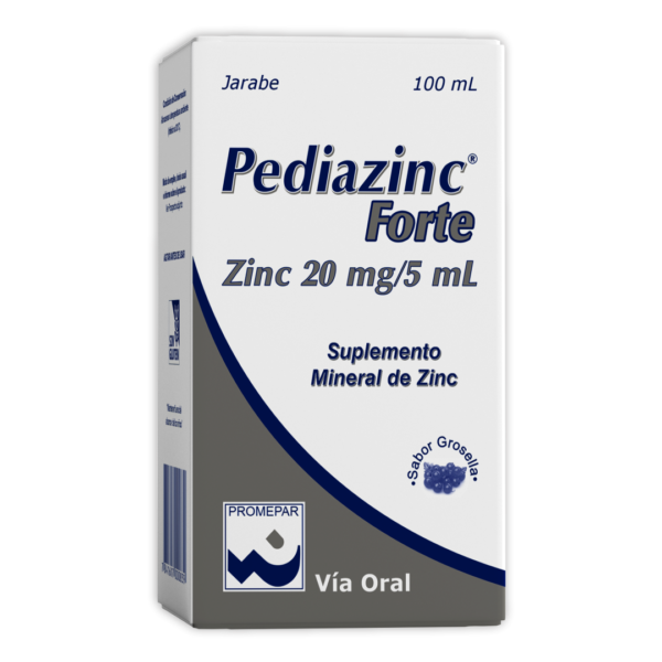 Pediazinc Forte Jarabe X 100 Ml.