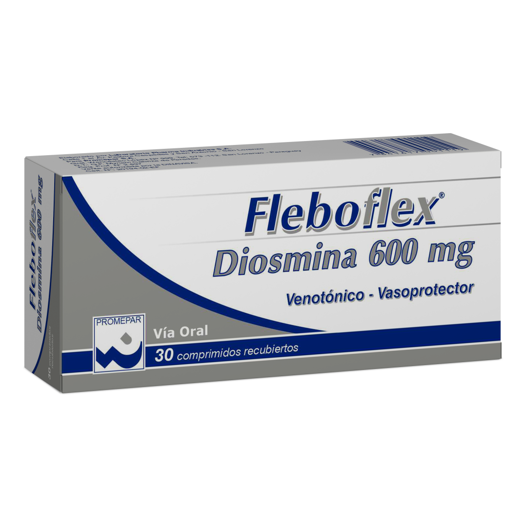 Fleboflex 600 Mg Caja X 30 Comp. Rec.