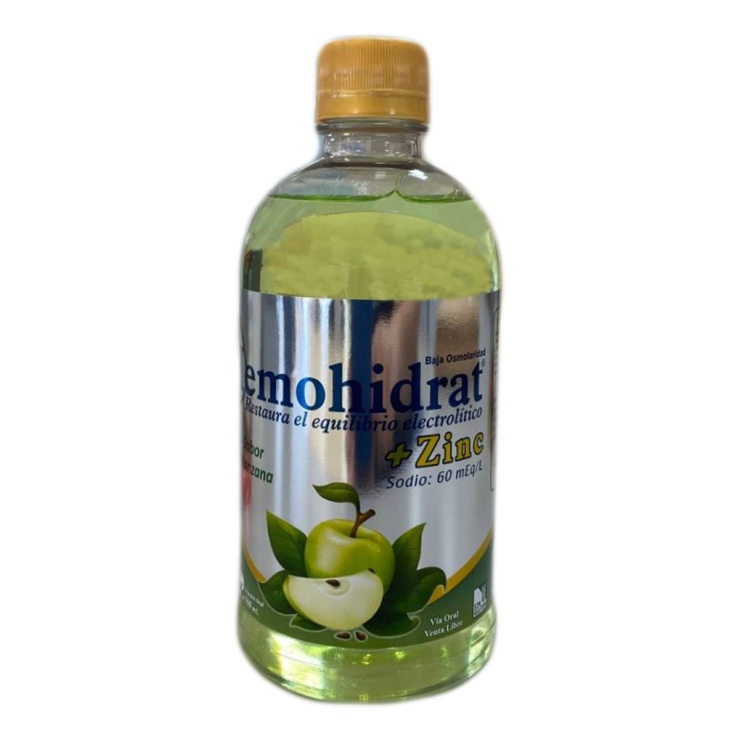 Hemohidrat + Zinc Manzana X 500 Ml.
