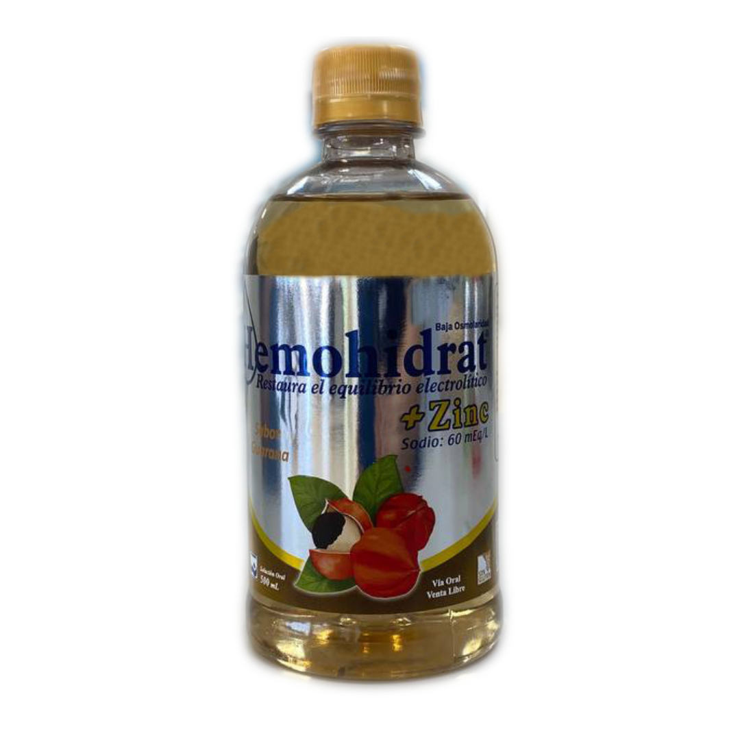 Hemohidrat + Zinc Guarana X 500 Ml.