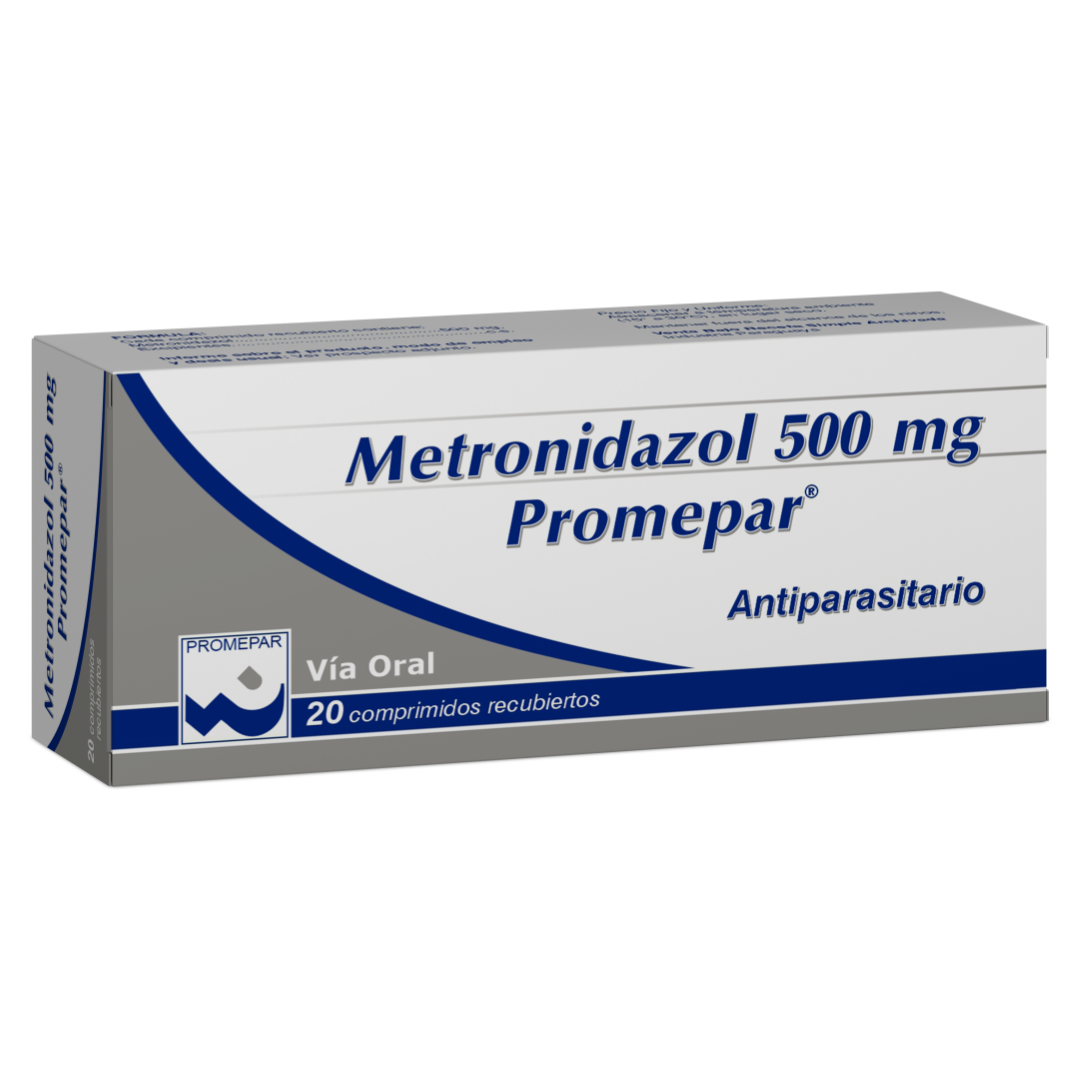 Metronidazol 500 Mg (Promepar) X 20 Comp