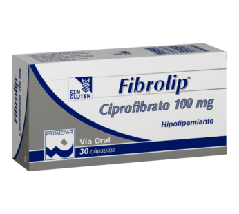 Fibrolip 100 Mg Caja X 30 Caps.