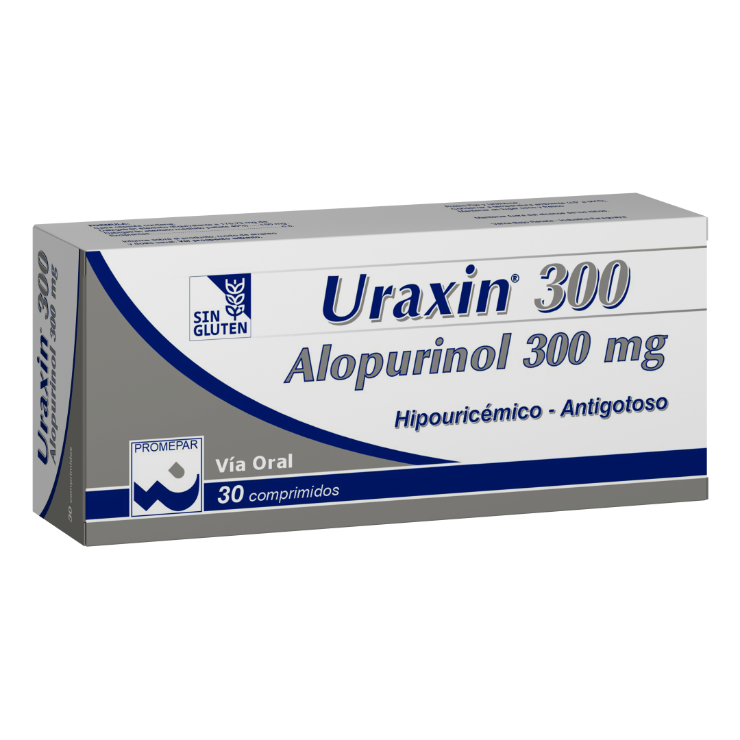 Uraxin 300 Mg Caja X 30 Comp.
